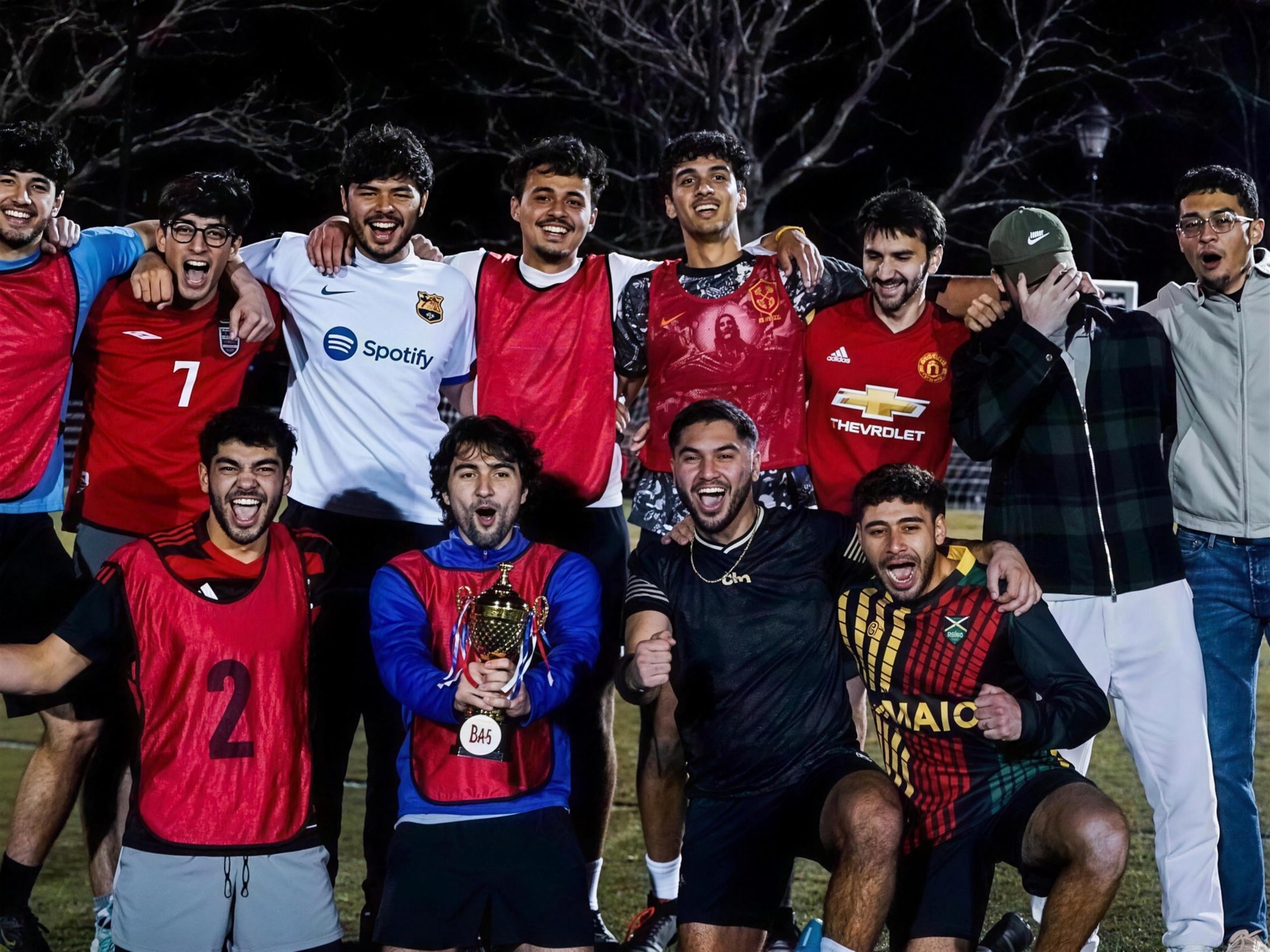 The BAS sports community celebrating together